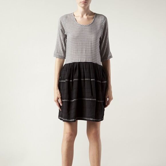 Ace & Jig Rosemary Striped Dress Sz M - Picture 1 of 5